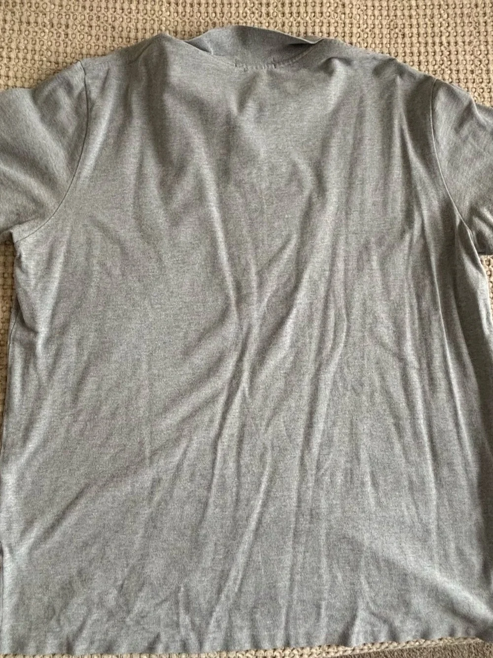 Vintage Polo by Ralph Lauren Men's Gray Polo Shirt
